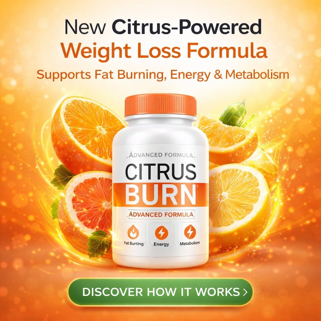 CitrusBurn plant-based supplement for metabolic support